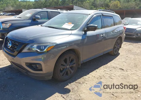 2018 Nissan Pathfinder Sl из США, поврежденный, VIN 5N1DR2MN0JC677439